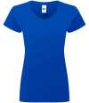 180F Russell Athletic Ladies Authentic Classic Ringspun T-Shirt Bright Royal colour image
